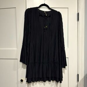 Free People floaty, black dress